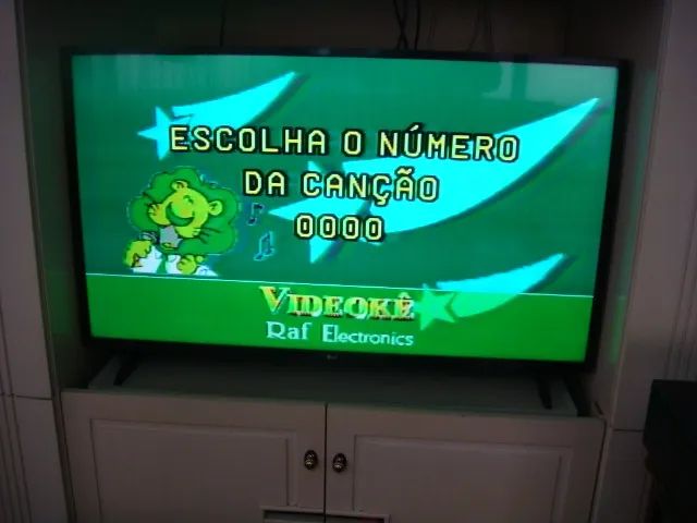 Videokê Raf Eletronics Vmp-3000 Com 2926 Musicas Usado cod. P-73 - Foto 4