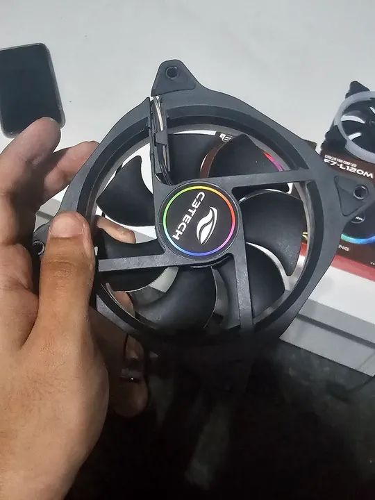  Cooler fan RGB - Foto 4