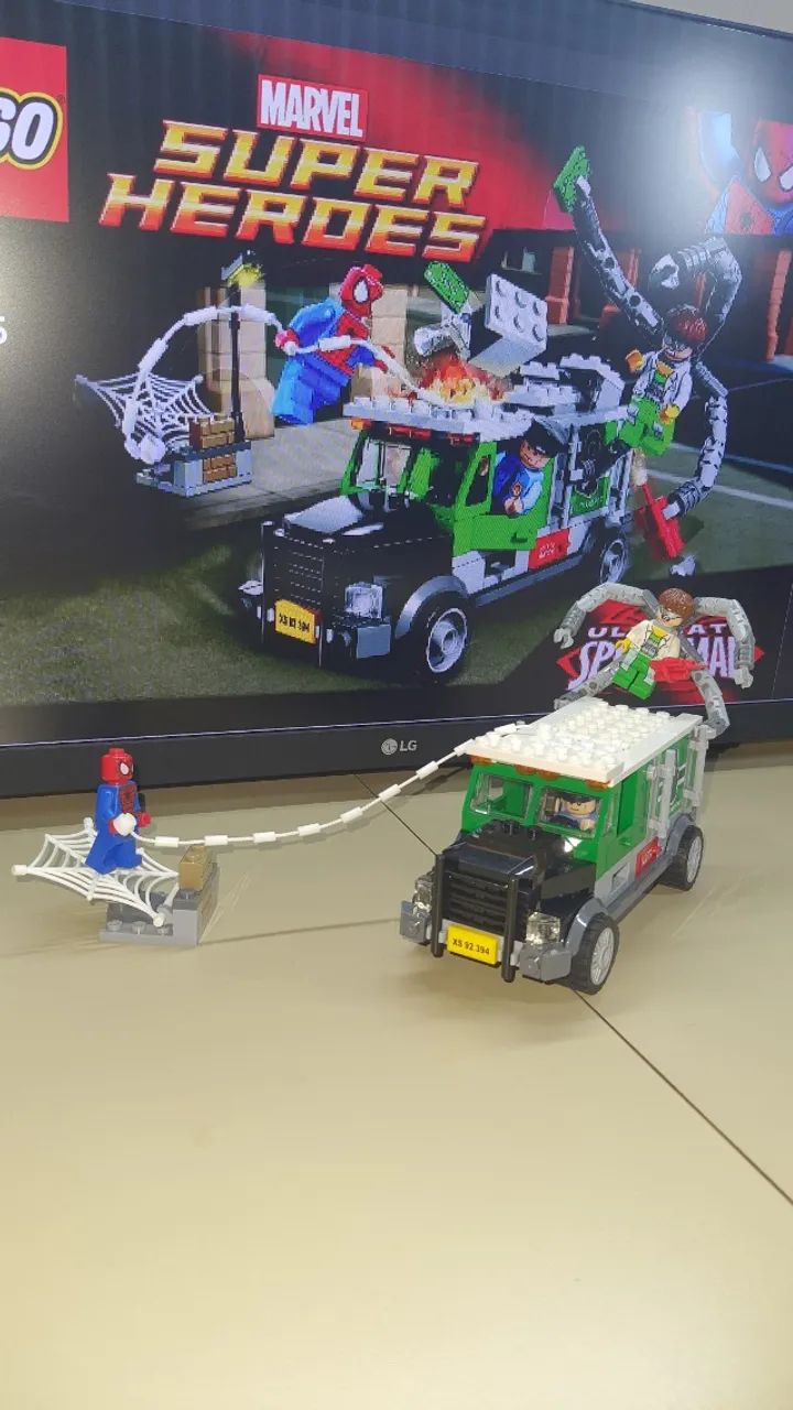 Coleção LEGO Rara - 6 Sets Originais | Star Wars, Marvel, City, e mais | ~99% Completos - Foto 3