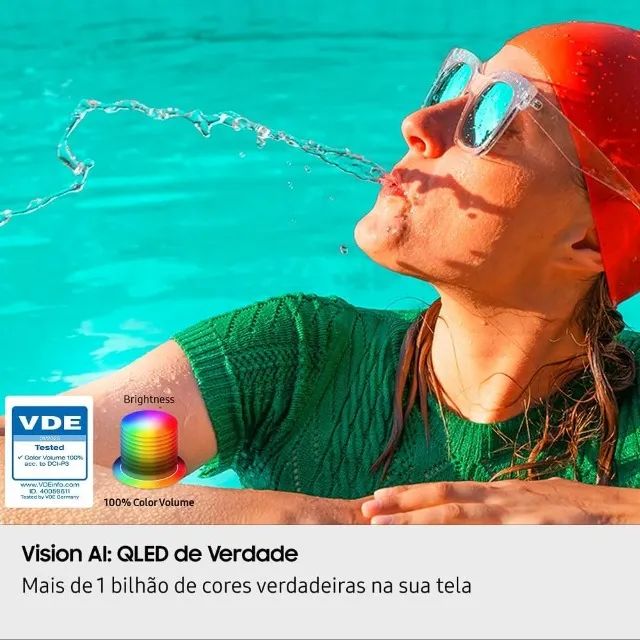 TV Samsung QLED Q8F 55 Polegadas Vision AI (Nova) - Foto 3