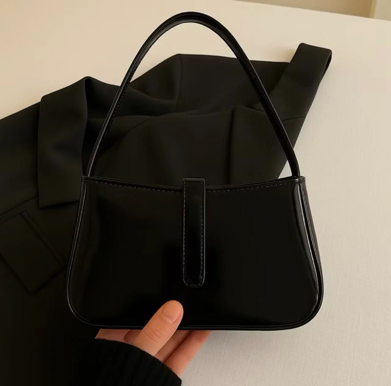 Bolsa de Ombro Preto NOVA!  - Foto 3