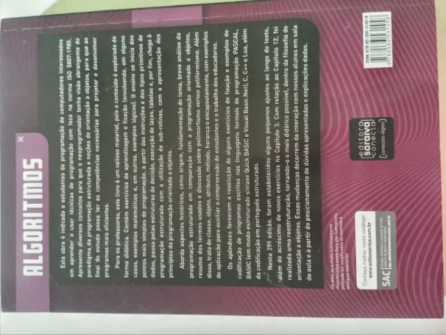 Livro de Algoritmos de programação - Foto 2