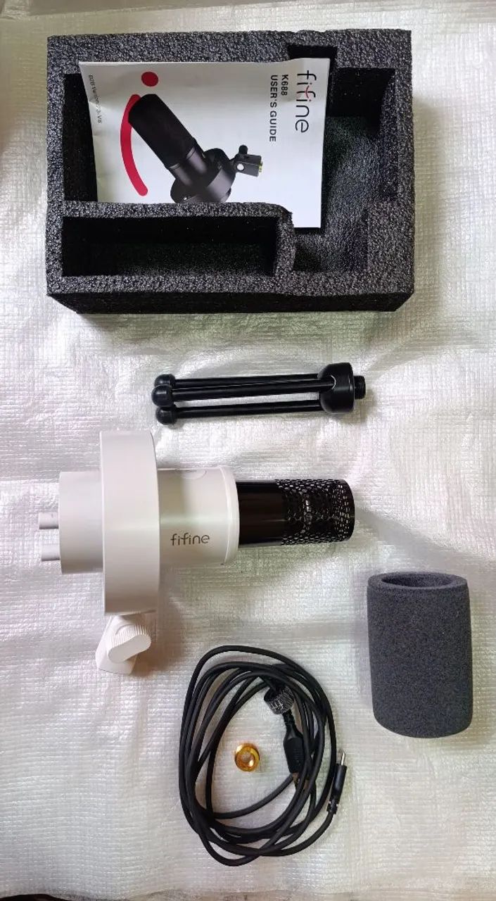 Microfone Fifine K668 - Studio Quality!