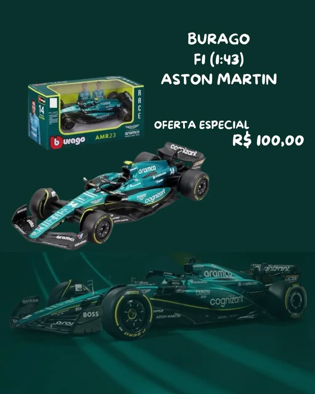 Fórmula 1 Burago 1:43 - Foto 2