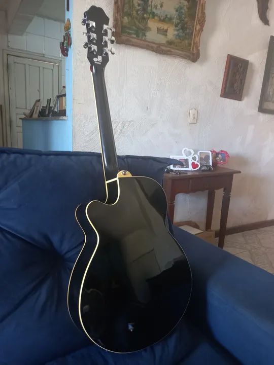 Violão Epiphone PR-4E LTD BK  - Foto 2