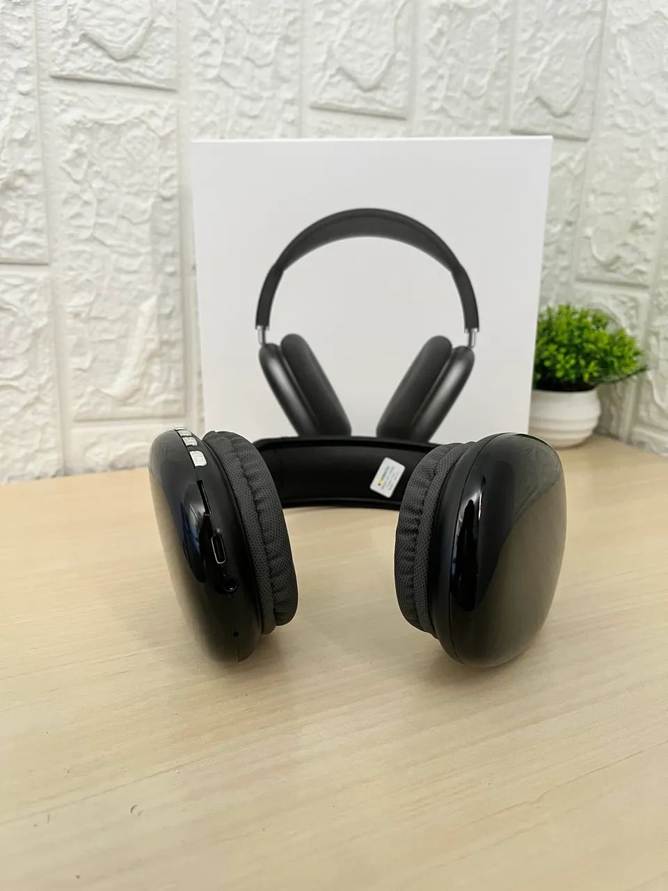 Headphone Bluetooth P9 preto novo! - Foto 4