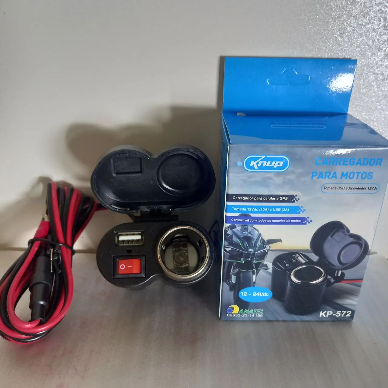 Carregador de celular para moto - Foto 4