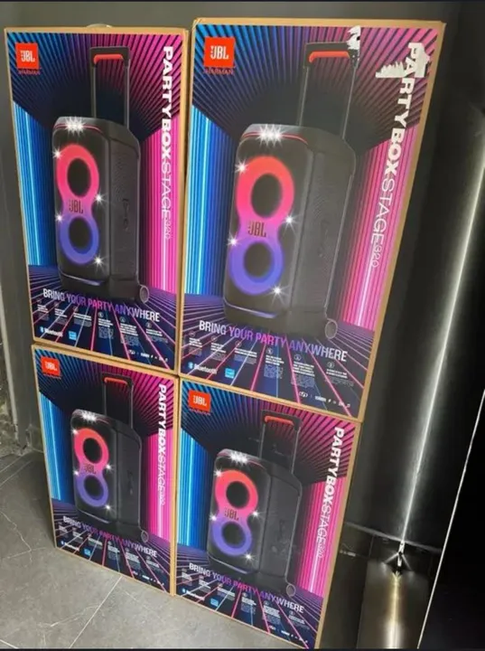 Caixa de Som JBL Partybox Stage 320 - Nova