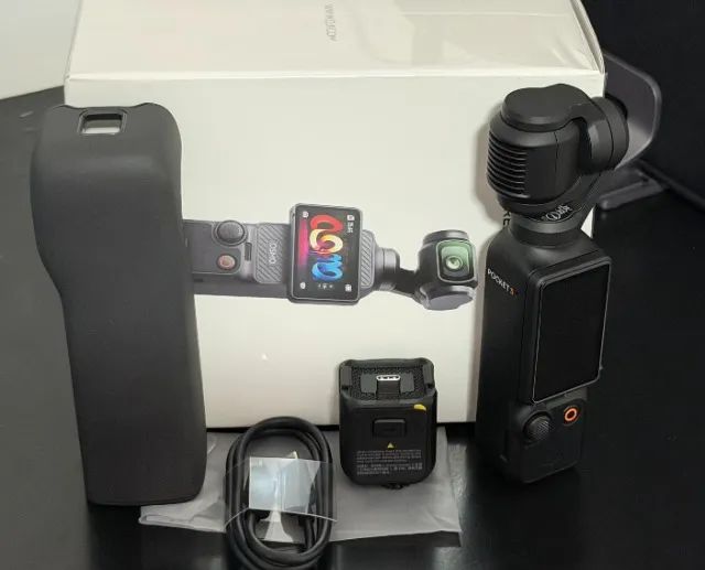 Osmo Pocket 3 A melhor Perfeita 4K 120 Fps Sensor 1 Polegada - Foto 5