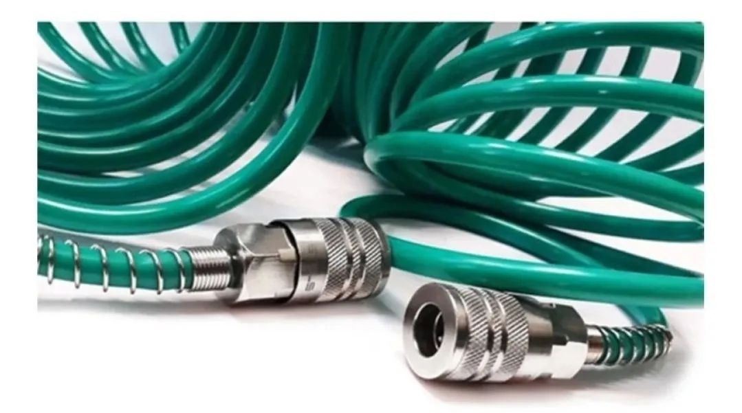 Pistola de Pintura HVLP com Mangueira e  Conectores  - Foto 4