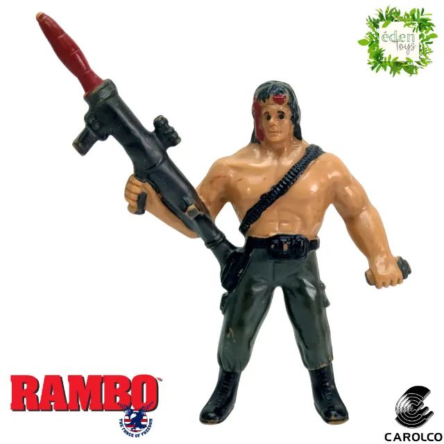 Boneco Rambo 1985/86 (cód 862)