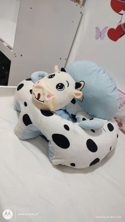Poltrona de Pelúcia Vaca - Brinquedo para Crianças - Foto 4