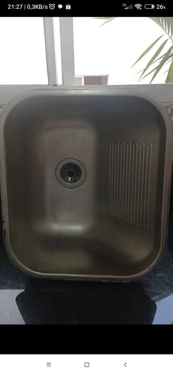 Cuba de tanque de inox super conservada