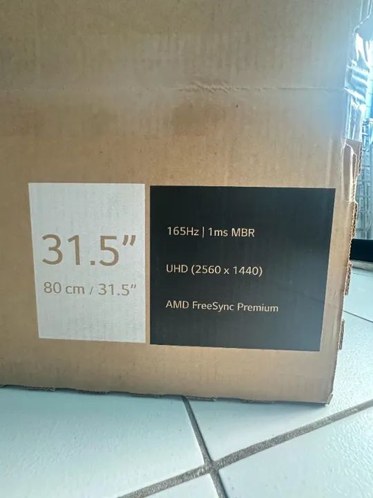 Monitor Gamer LG UltraGear 32" Novo c/Caixa e Garantia! - Foto 2