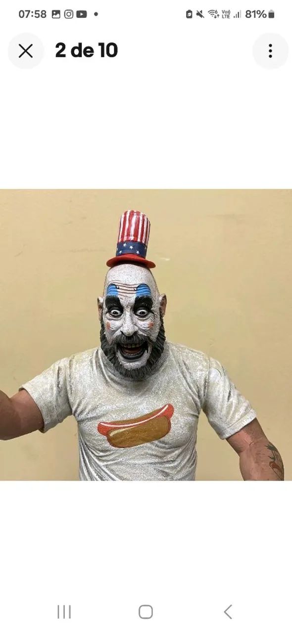 Captain Spaulding NECA 1/4 - RARIDADE  - Foto 4
