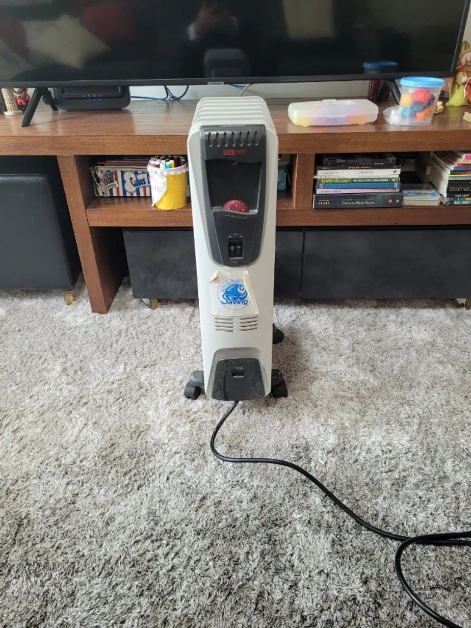 Aquecedor a óleo Delonghi 1500 W - 127V - safeheat - Foto 4
