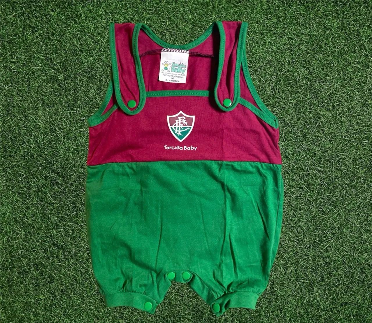 Macacão Bebê  Fluminense - Torcida Baby