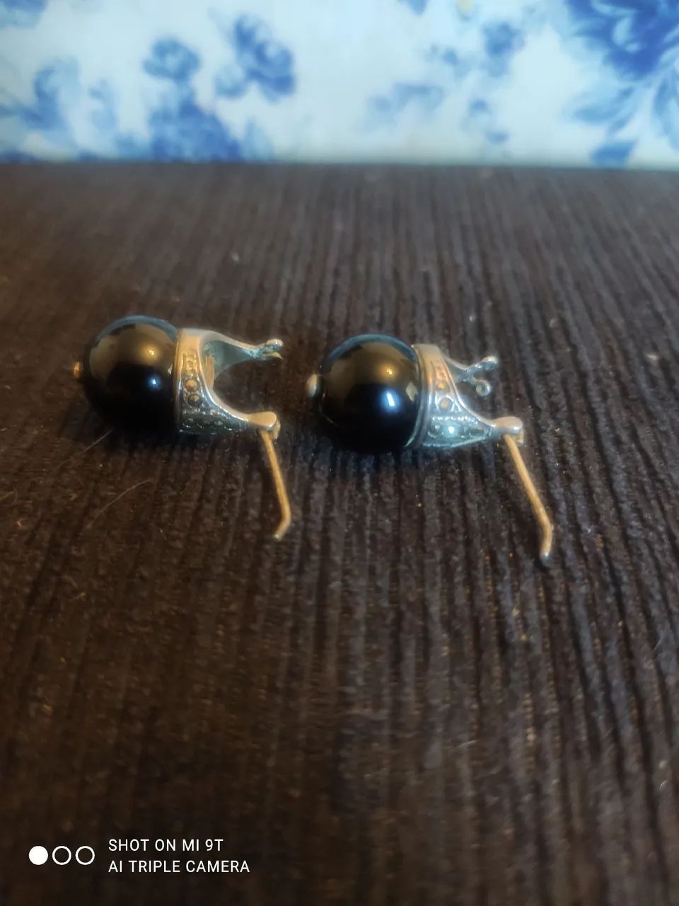 Brincos Onix  preta com detalhe de zircônia  - Foto 5