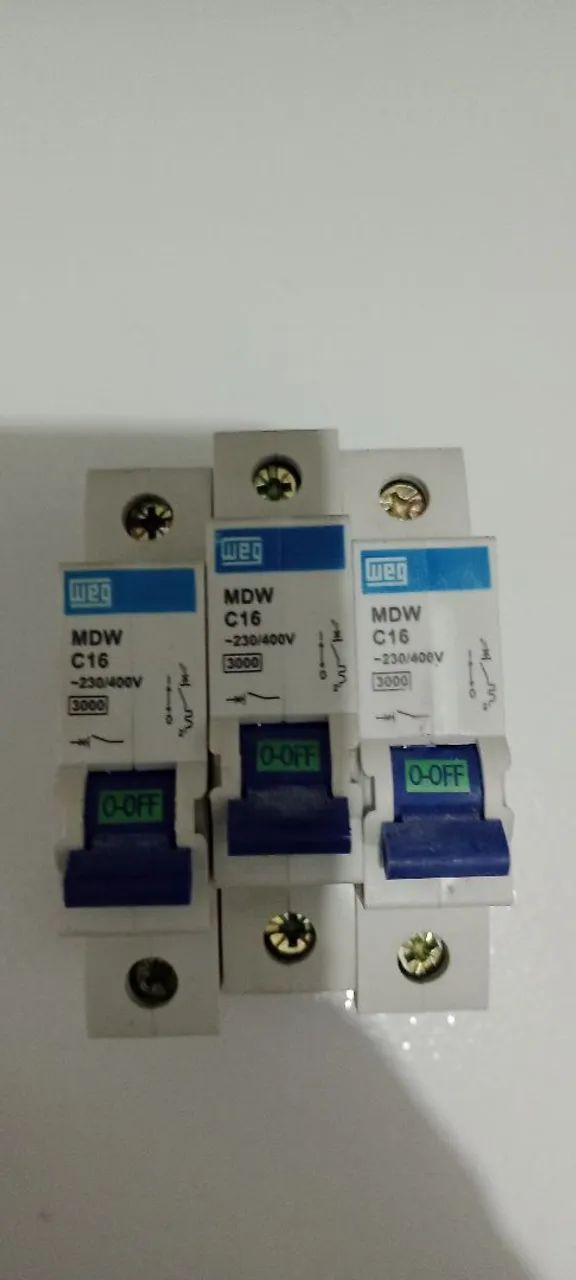 Disjuntores Weg MDW C16 230/400V 3000A