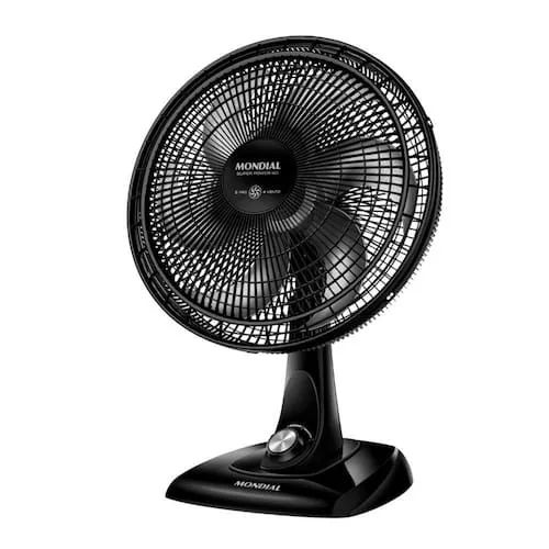 Ventilador de Mesa Mondial Super Power 40cm VSP40 B 6 Pás 3 Velocidades Preto - 110V - Foto 4