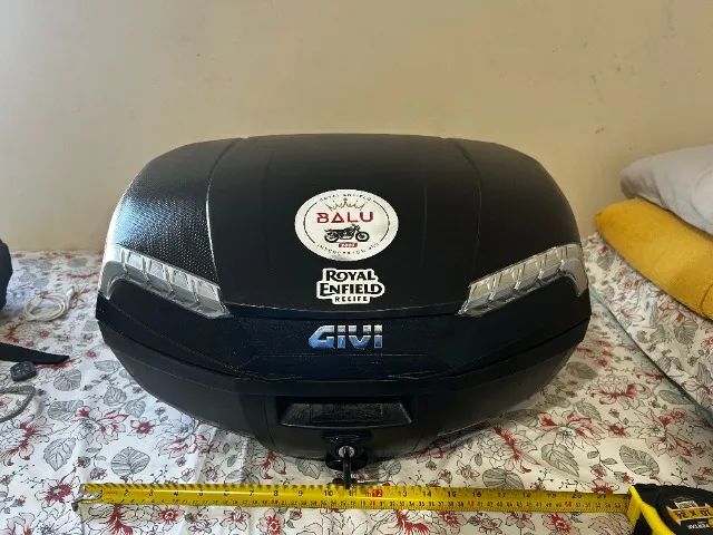 Baú Givi E46N Riviera Monolock - 46 Litros | Acompanha base + BRINDE ESPECIAL - Foto 2