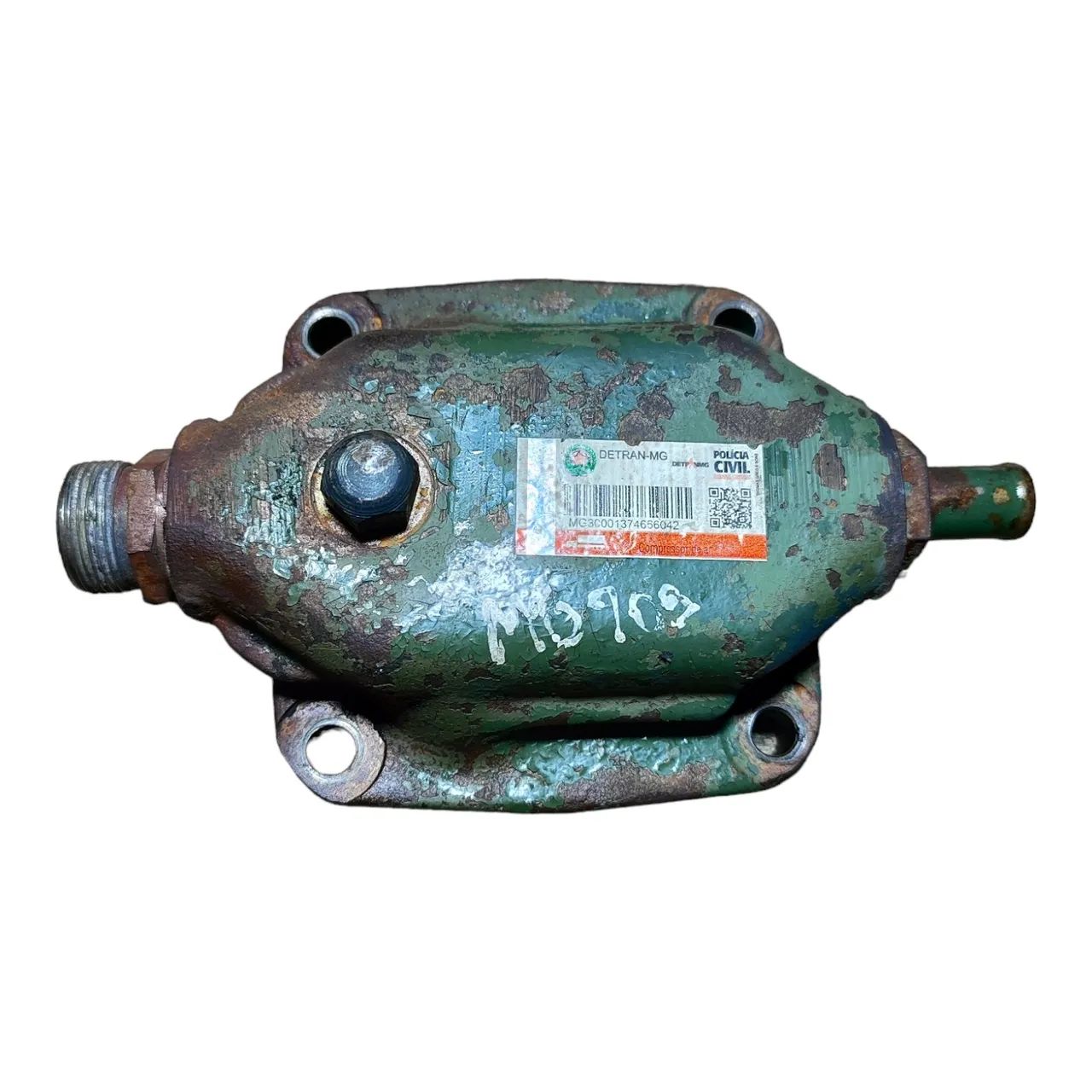 Compressor De Ar Motor Caminhão M. Benz Om364  E1232 - Foto 4
