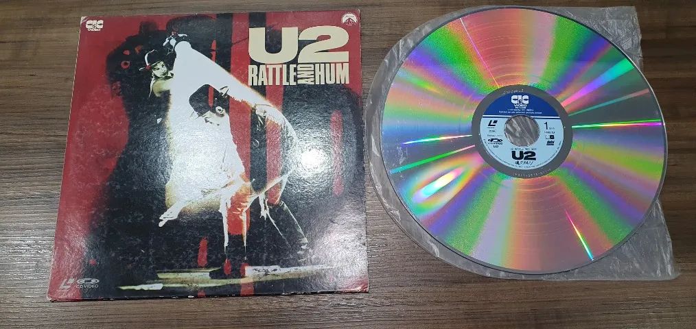 LD Laser Disc - U2 Rattle And Hum