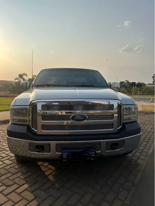 F250 XLT ano 2005 motor MWM 6cc