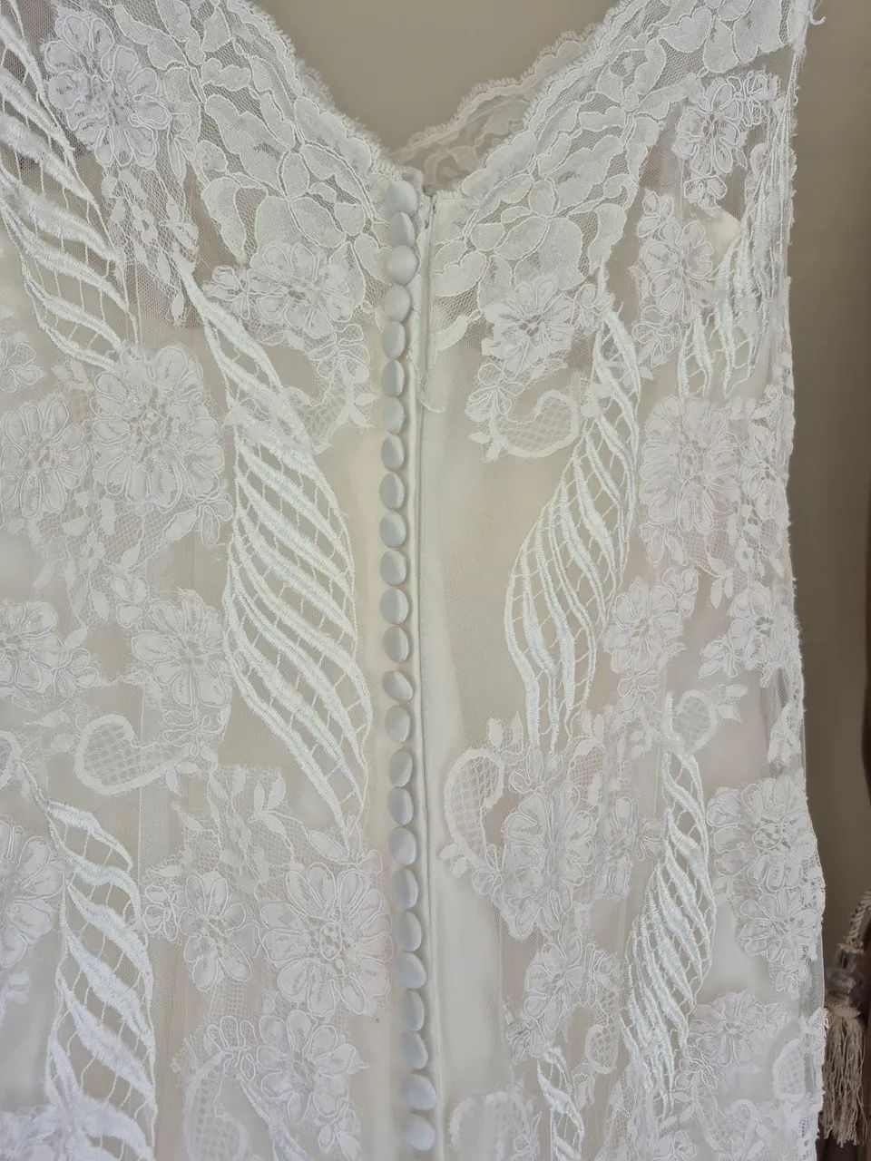 Vestido De Noiva Sereia Off White  - Foto 3