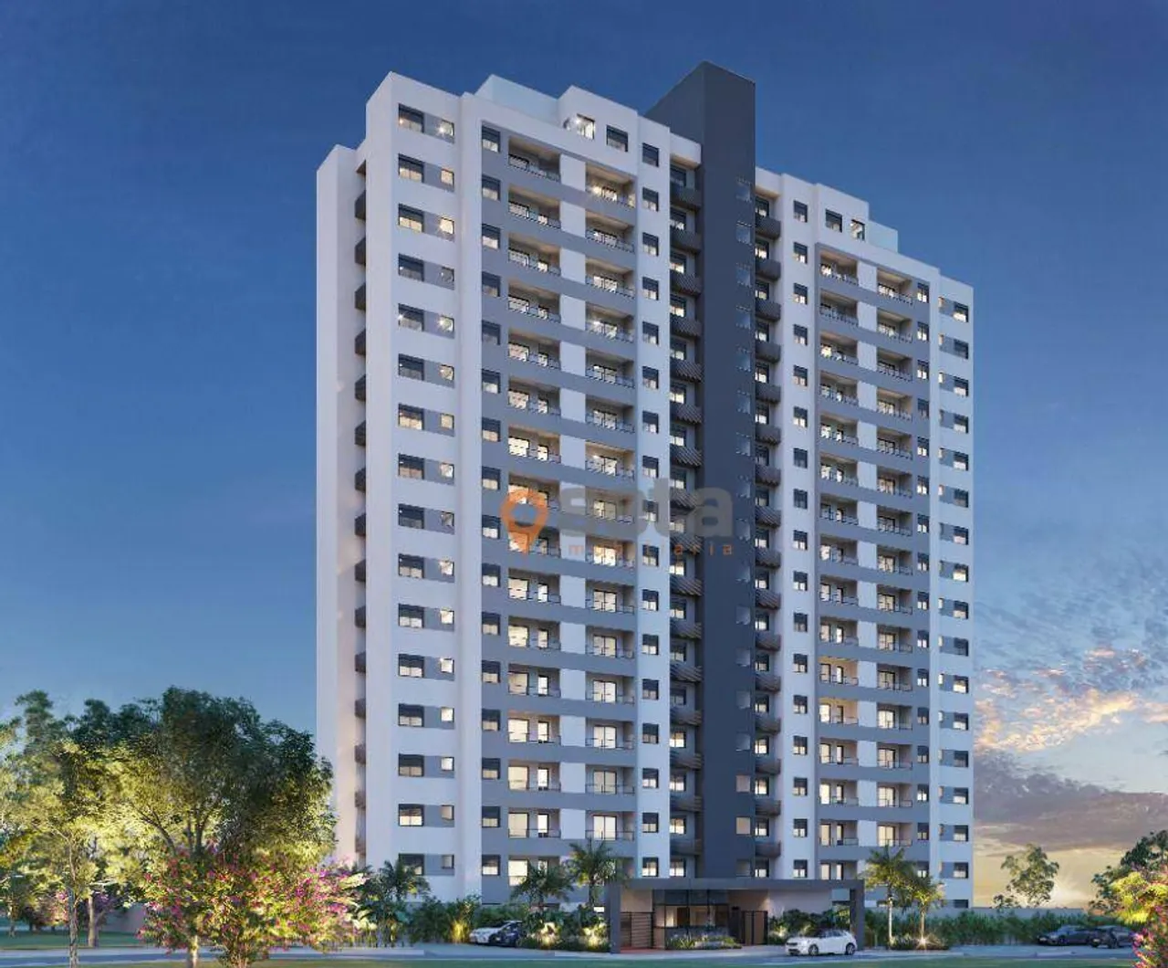 Apartamento com 2 dormitórios à venda, 54 m² por R$ 482.241,00 - Parque Industrial - São J