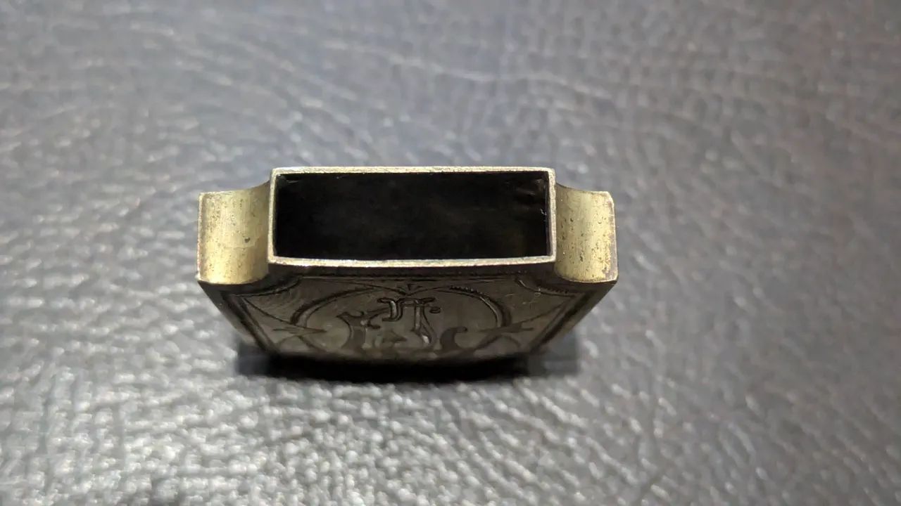 Capa para Caixa de Fósforos / Porta Selos (Metal Gravado) - Foto 3