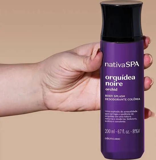 Body Splash Nativa Spa " Orquídea Noire "200ml - Foto 2