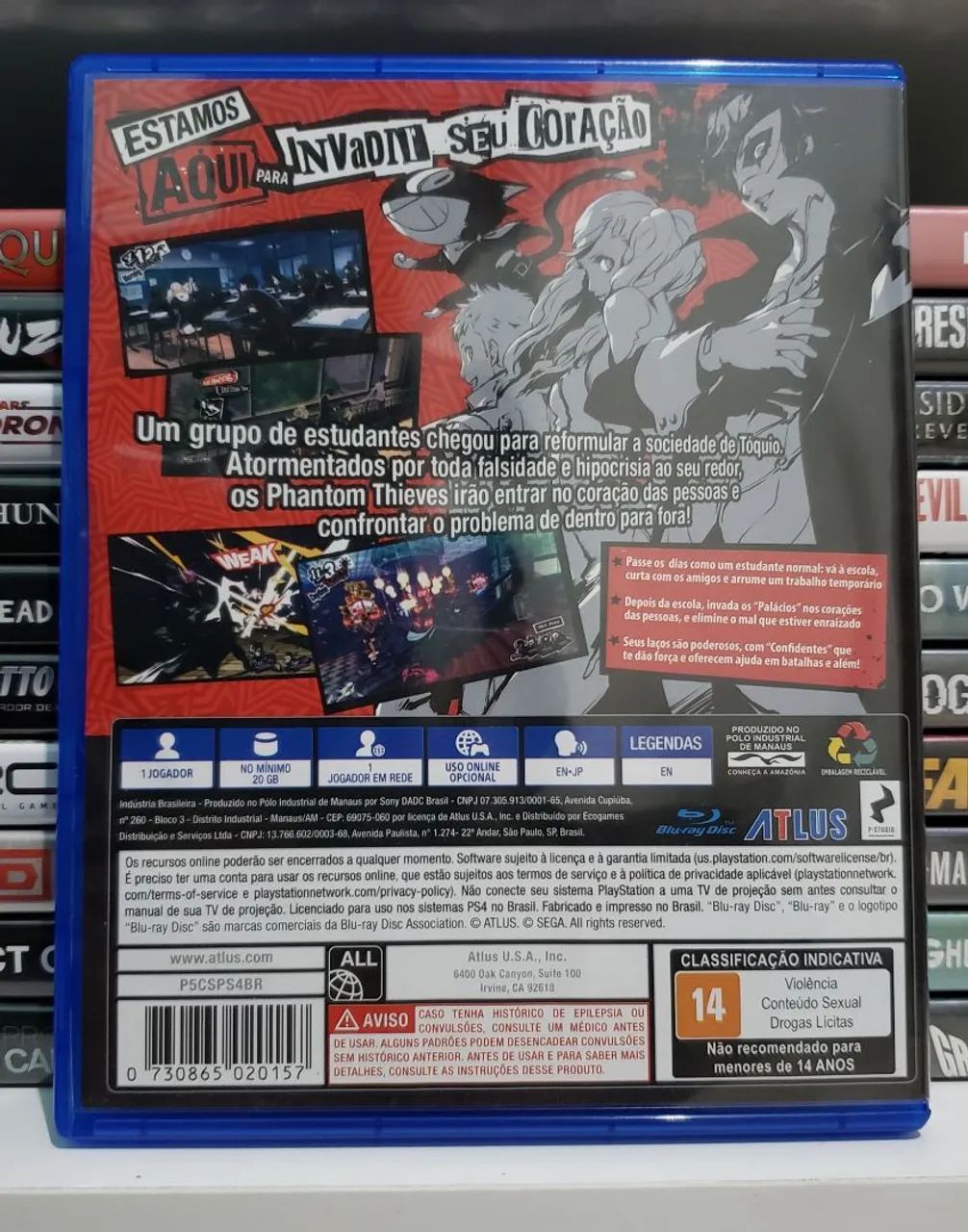 Persona 5 - Ps4 - Foto 2