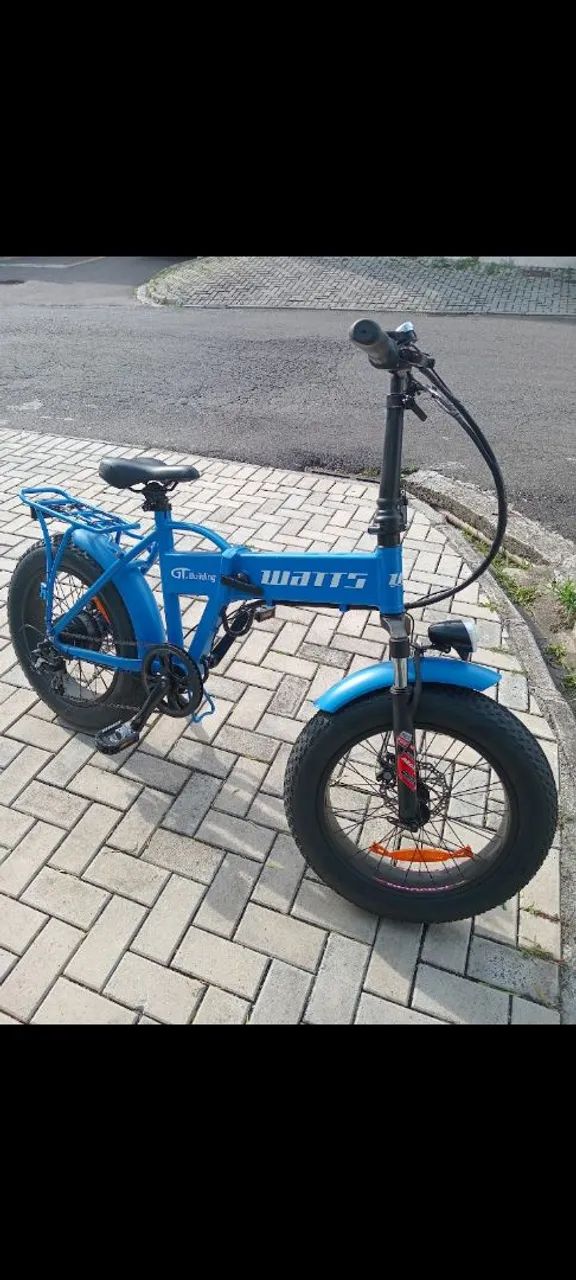 BICICLETA ELÉTRICA WATTS BW3 350 WTS DOBLAVEL ARO 20 PNEU LARGO NOVA OFERTA IMPERDIVEL.