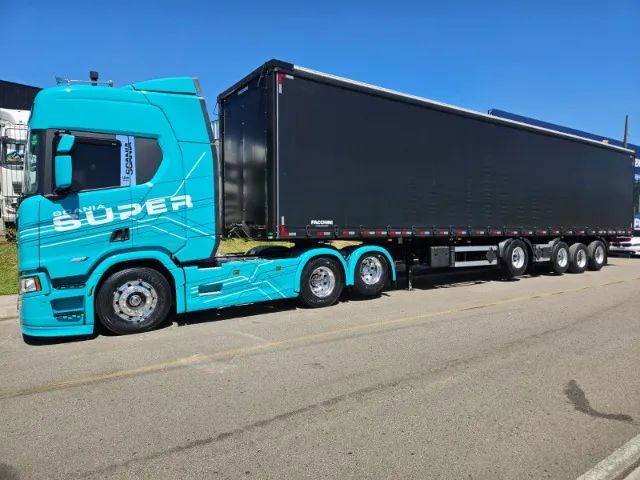 Scania R460 Super 6x2 Ano 24 Overdrive 200 Mil km + Sider4 Eixo Facchini 0km Ano 26 S/PNEU - Foto 9