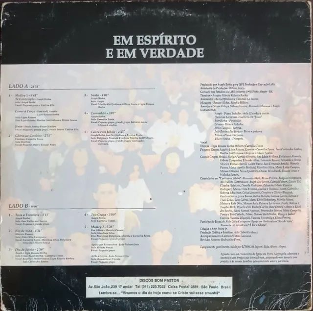 Lp Disco Vinil Gospel Evangélico Restauração 4 - Grupo Life - Foto 2
