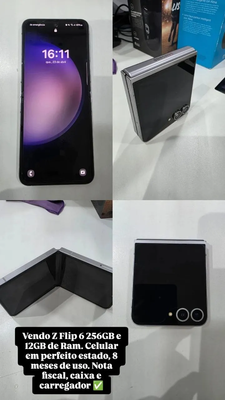 Celulares SAMSUNG GALAXY Z FLIP Usados, seminovos e Novos no Celulares SAMSUNG GALAXY Z FLIP Usados, seminovos e Novos no