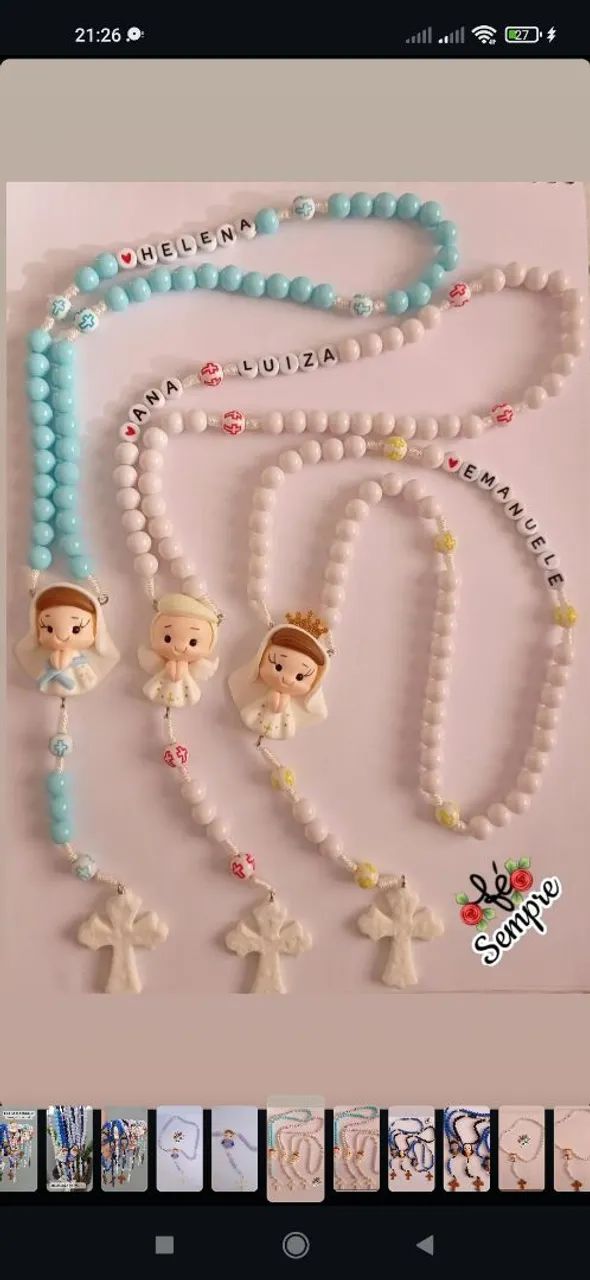 Terços personalizados e artigos religiosos personalizados - Foto 3