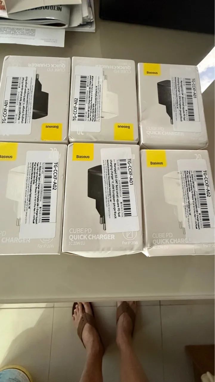 Carregador de Parede 20W Baseus para Celular - Novo - Foto 3