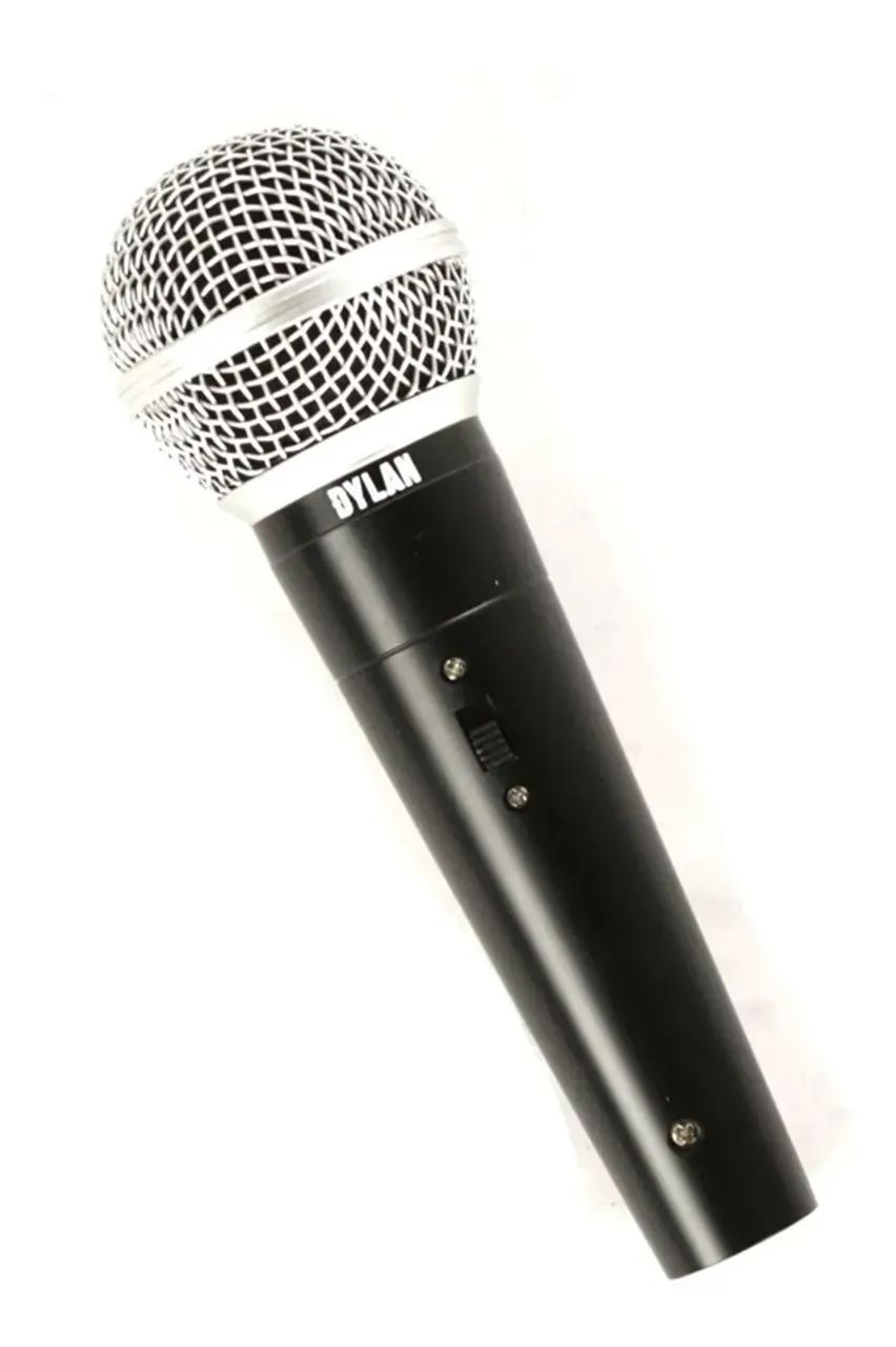 Microfone Dinâmico Unidirecional Dylan Smd-58 Plus Com Chave - Foto 3