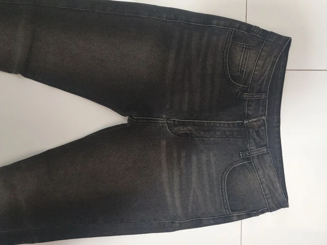 Cal ça Jeans com Lycra Importada - Foto 2