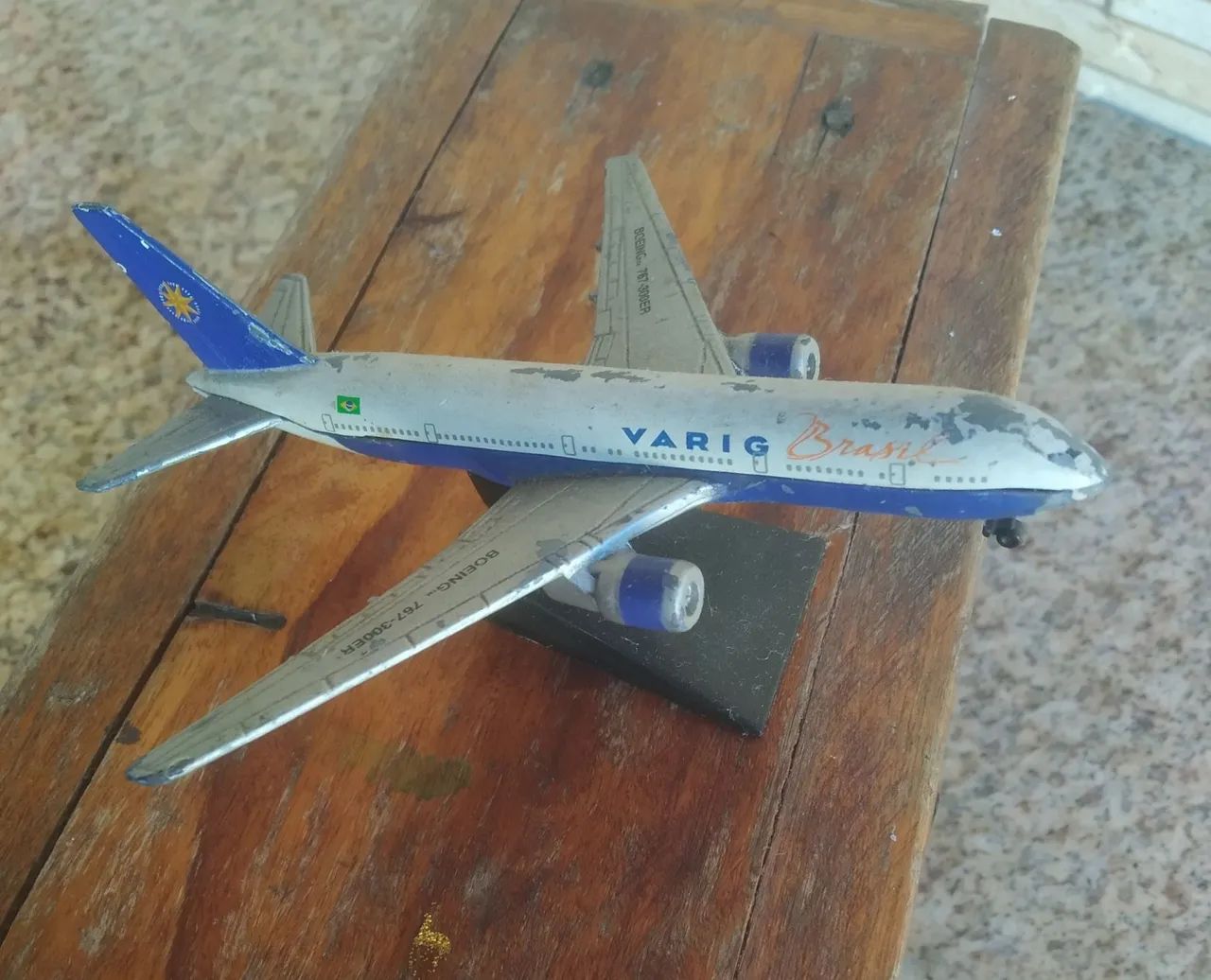 Avião Varig Brasil Boeing Colecionável