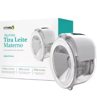 Infinity Bomba Extratora de Leite Elétrica Armazenamento de Leite Materno-Novo Estilo