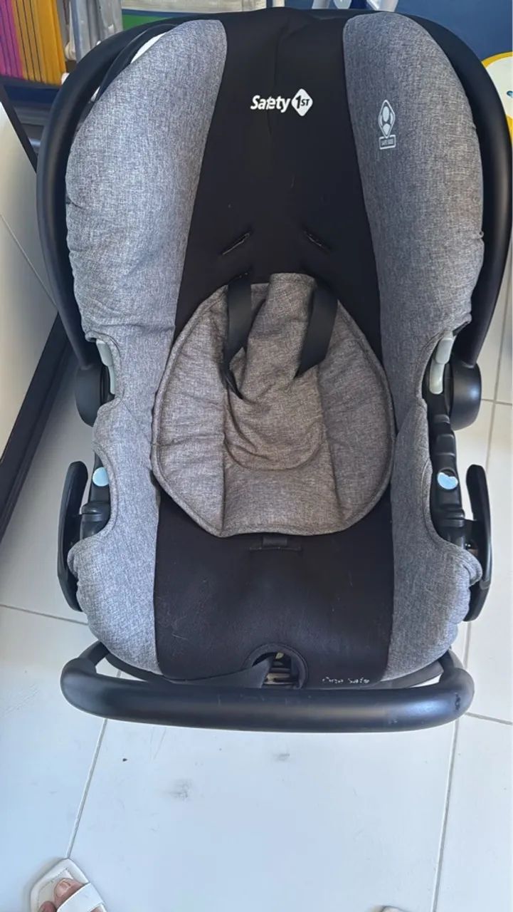 Carrinho de Bebê Safety 1st + Bebê Conforto com base - Foto 4