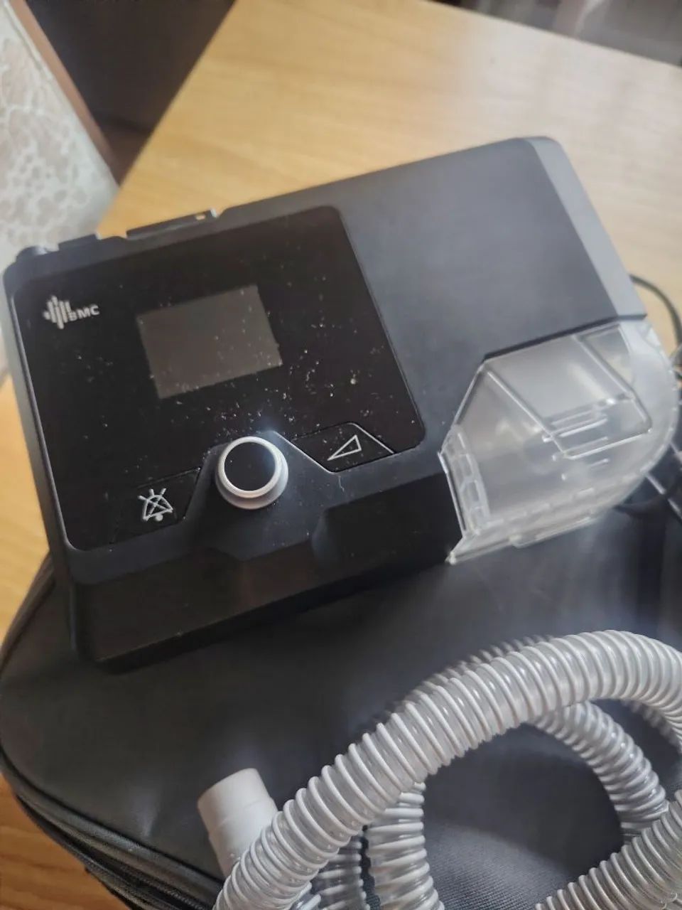 Bmc G2s Cpap Automático Apneia Do Sono Humidificador+máscara - Foto 2