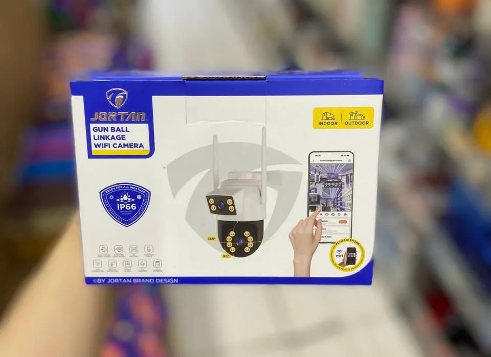 Câmera Wifi IP66 360 Giratória - Entrega Grátis 