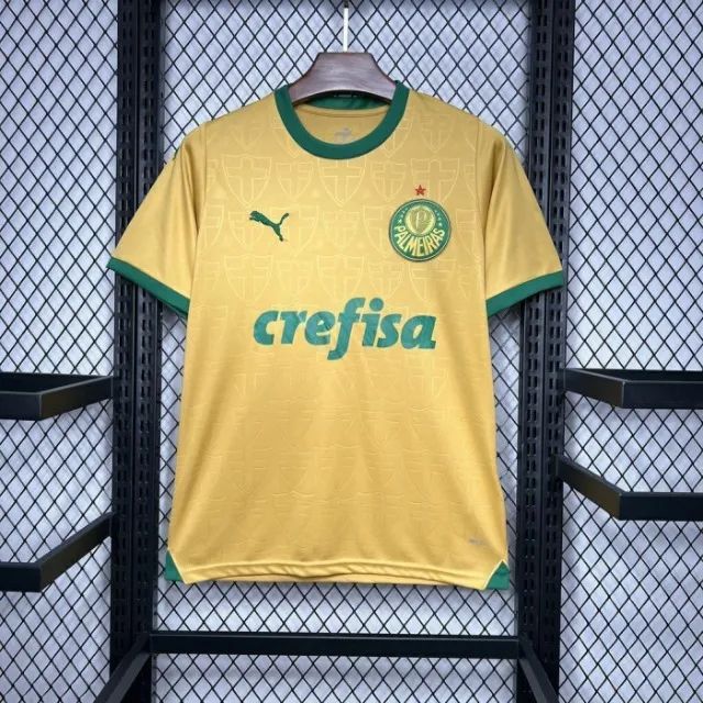 Camisa Palmeiras III 24/25 - Puma - Torcedor - Dourada