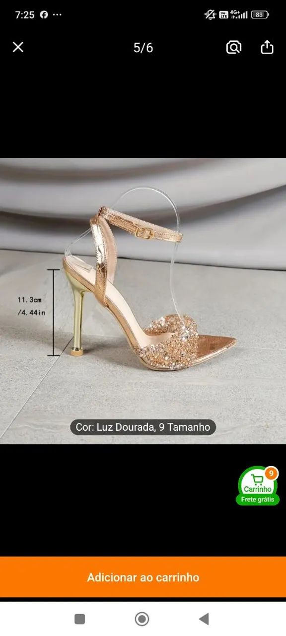 Sandália para festa  - Foto 4
