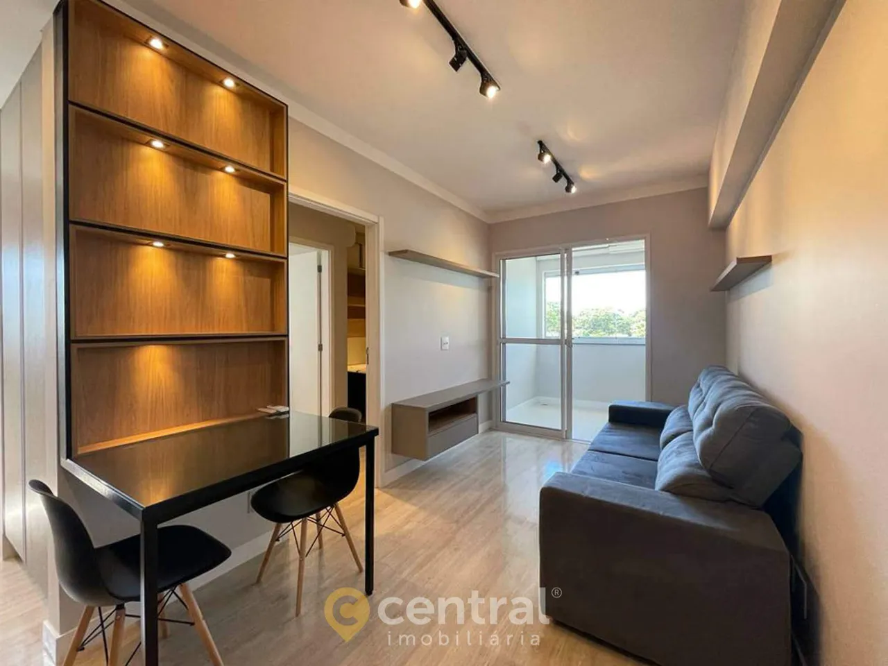 EDIFICIO YUNIS | 01 DORMITORIO | VARANDA GOURMERT | VILA AVIAÇÃO | CENTRAL IMOBILIARIA | M