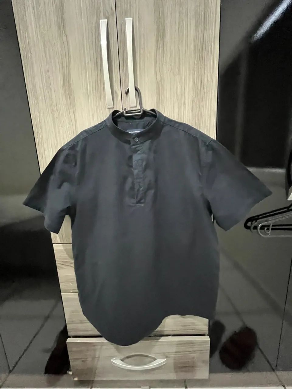 Camiseta Preta Básica - Foto 4